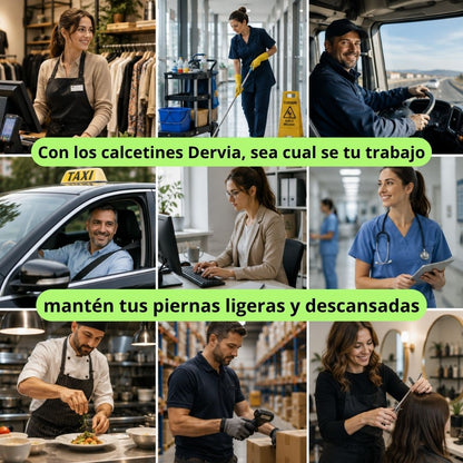 Calcetines de compresión negros